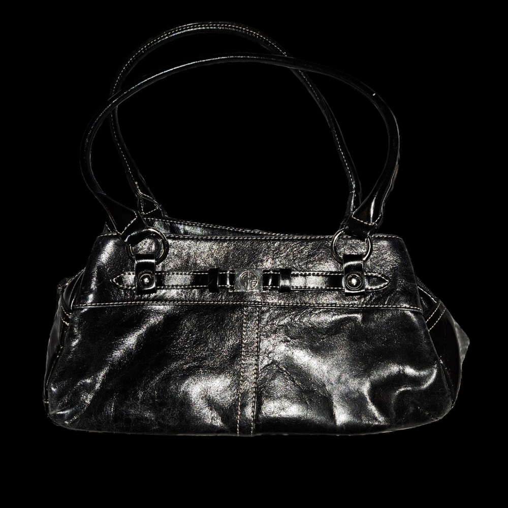 Authentic Leather Giani Bernini Shoulder Bag - image 1